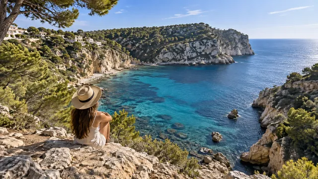 Wizualizacja AI: Jávea — ilustracja redakcyjna