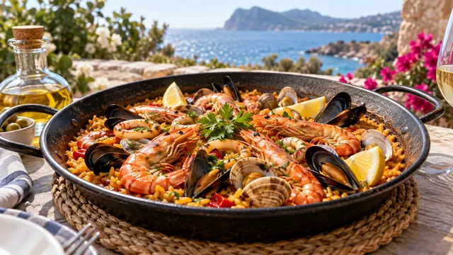 Wizualizacja AI: Restauracja Mezquida — ilustracja redakcyjna