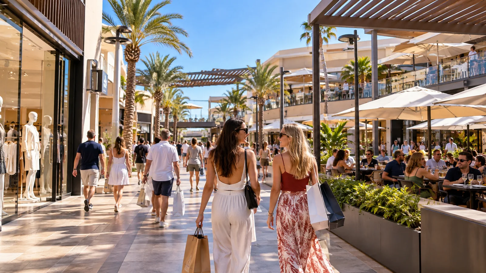 Wizualizacja AI: La Zenia Boulevard — ilustracja redakcyjna